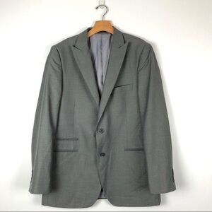 jf j. ferrar Gray Suit Jacket Size 44L